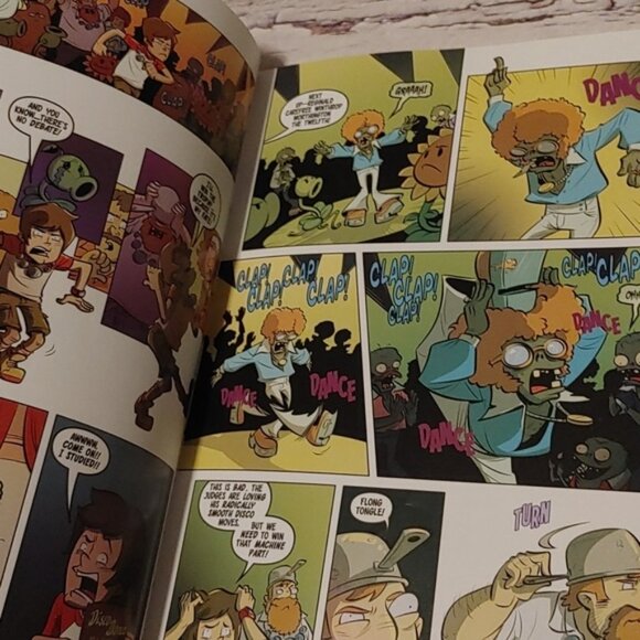 Timepocalypse Comic Book Plants Vs Zombies Kids Book - Picture 2 of 4